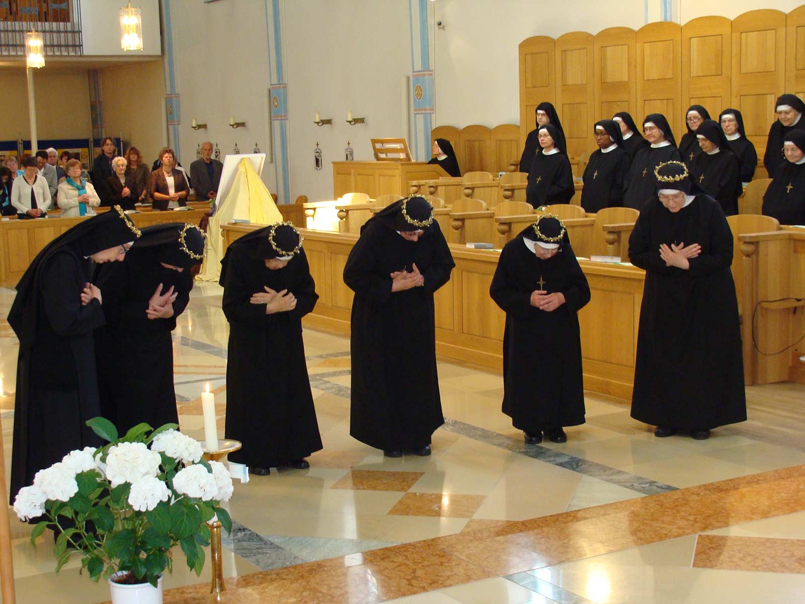 Professjubil um Am 22 5 Benediktinerinnen Der Anbetung Kloster St 