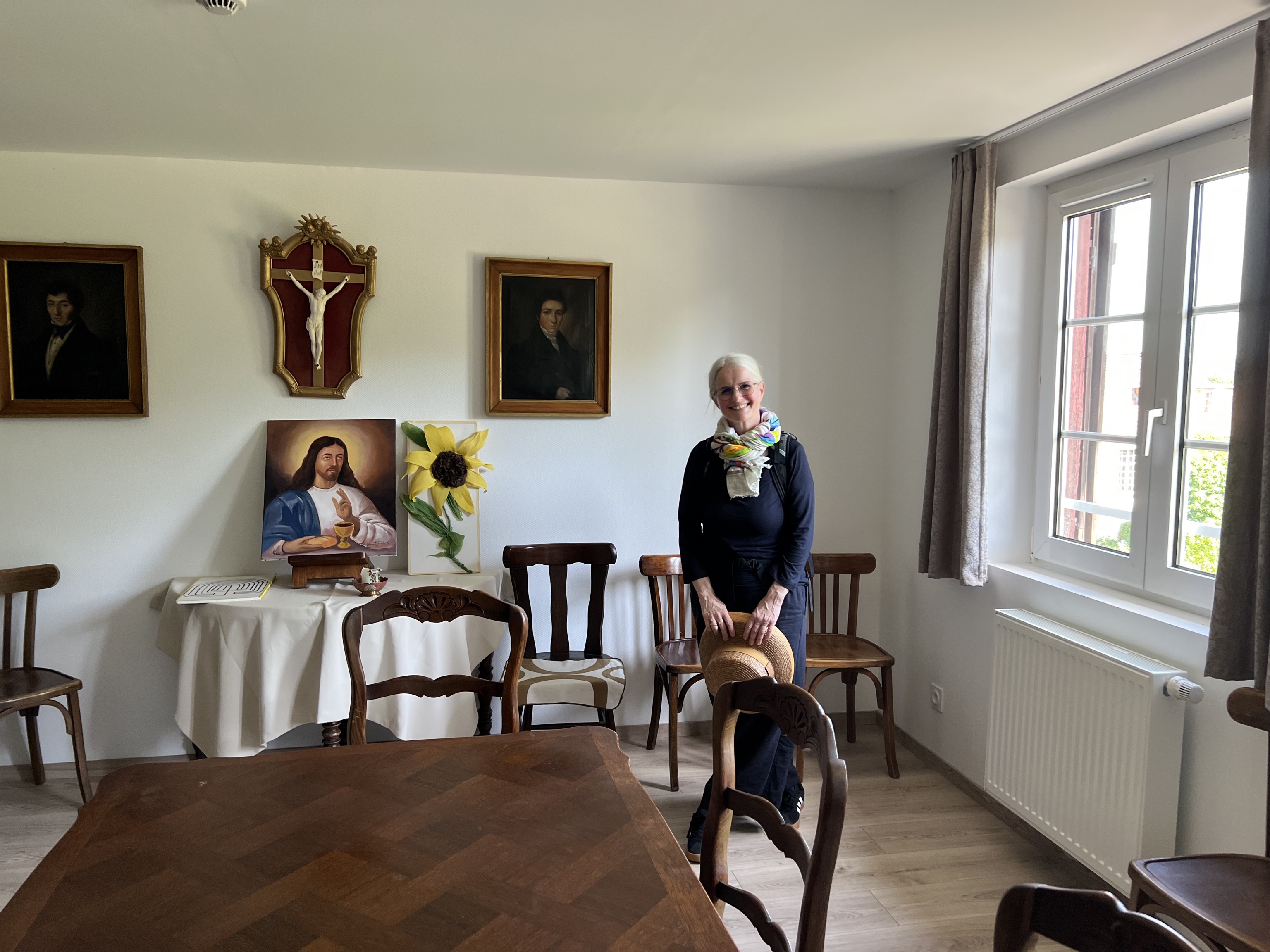 3. Marion im Stifterzimmer