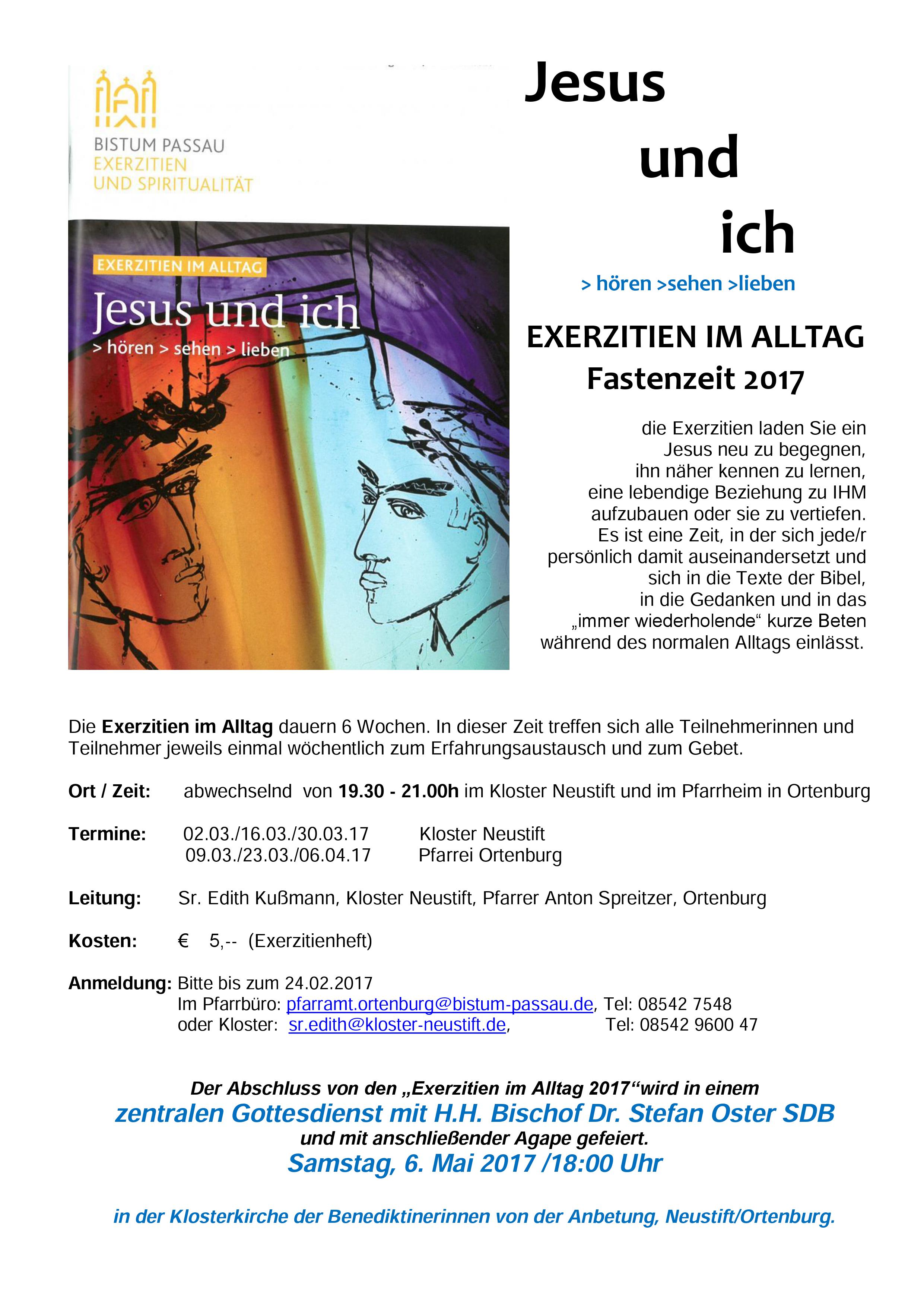 Exerzitien im Alltag 2017