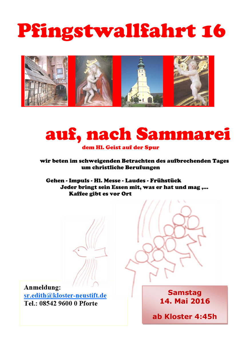 Flyer Wallfahrt Sammarei 14 05 2016