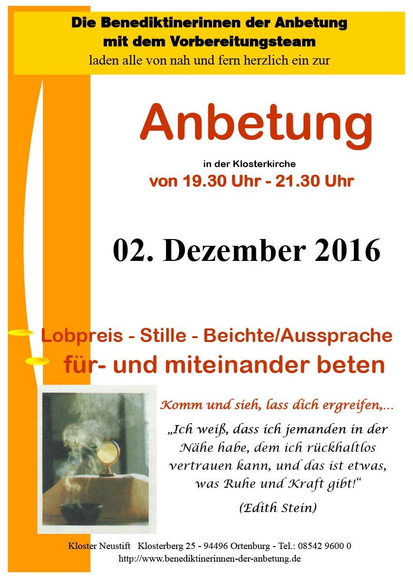 Lobpreis mit Anbetung 02.12.16